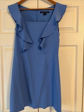 blue dress for baby girl Mary McFadden Cream Cashmere Knit with Unique Sequin Trim Tunic Dress   Palm Beach Vintage